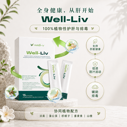 【补肝护肝】Well-Liv小分子护肝饮